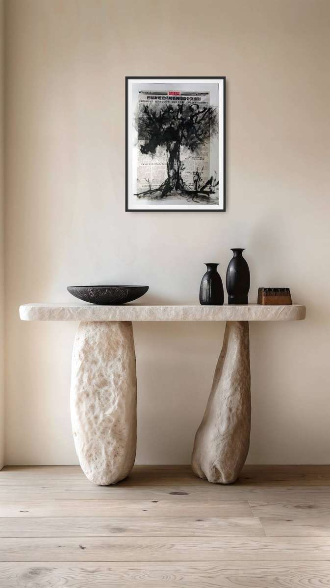 Hilton Edwards Abstract Art Painting tree series