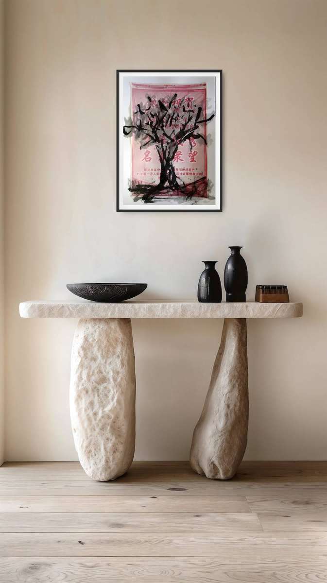 Hilton Edwards Abstract Art Painting tree series