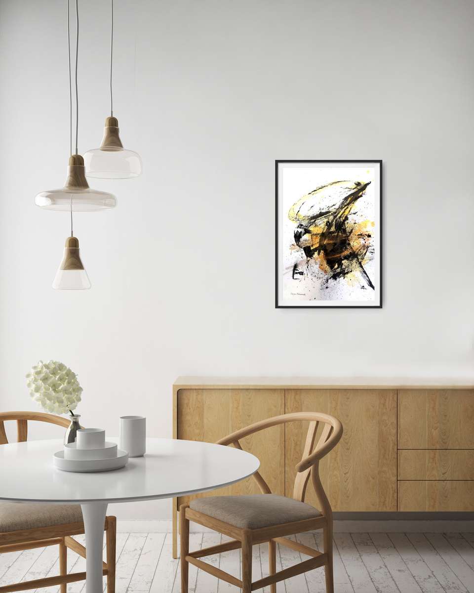 Hilton Edwards Abstract Art Painting