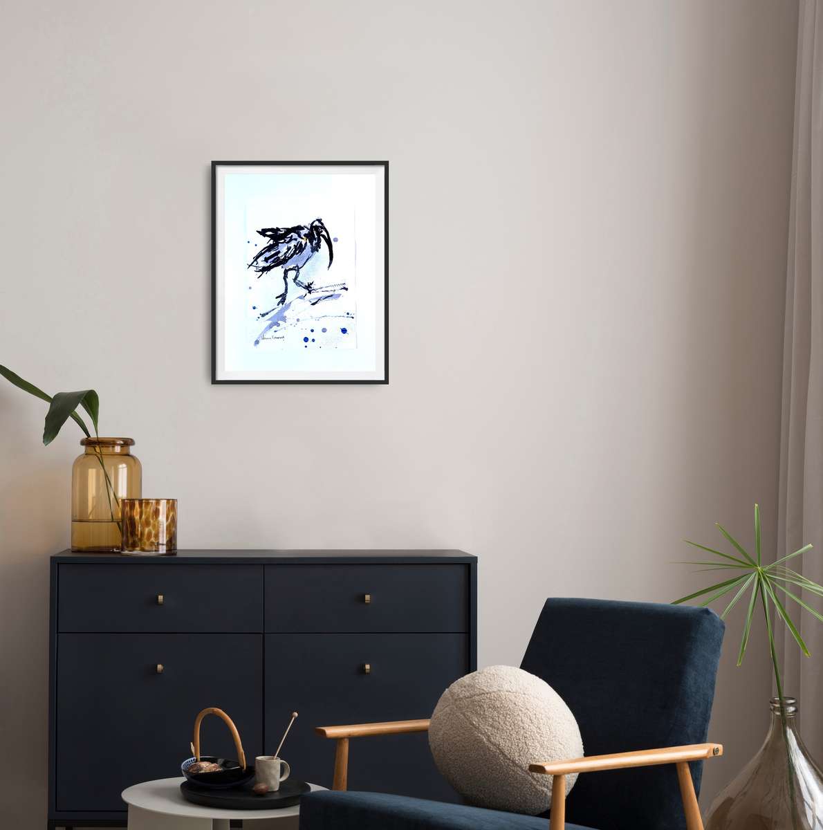 Hilton Edwards Abstract Art Painting - Hadeda Series