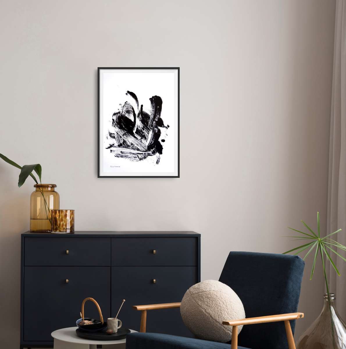 Hilton Edwards Abstract Art Painting