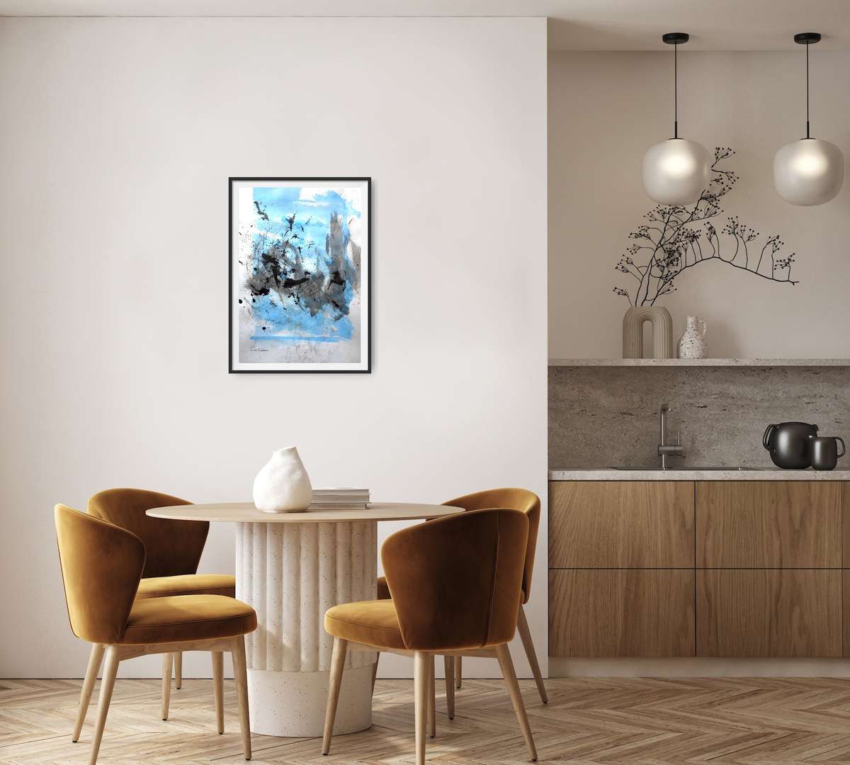 Hilton Edwards Abstract Art Painting