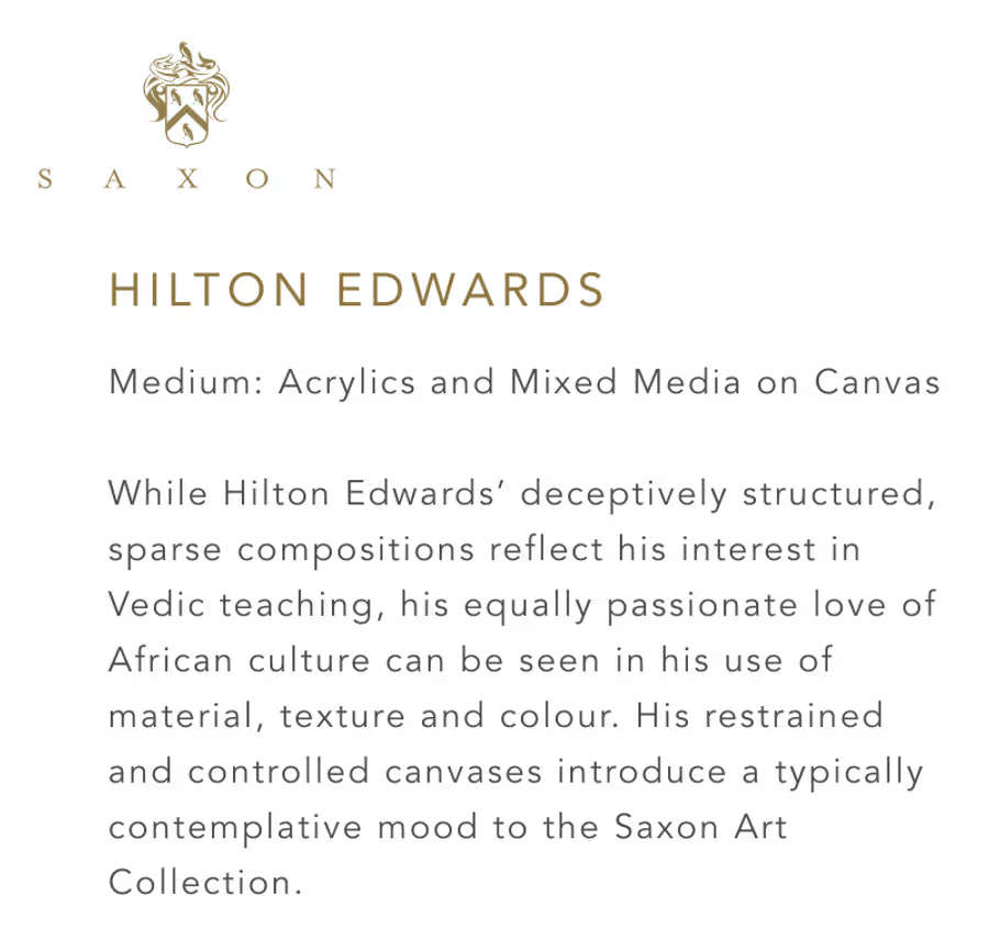 Hilton Edwards Abstract Art Painting - cityscape