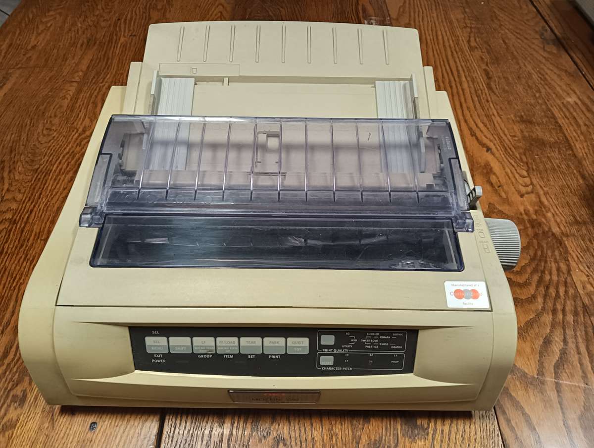 Oki Microline 5590 24 Pin Dot Matrix Printer