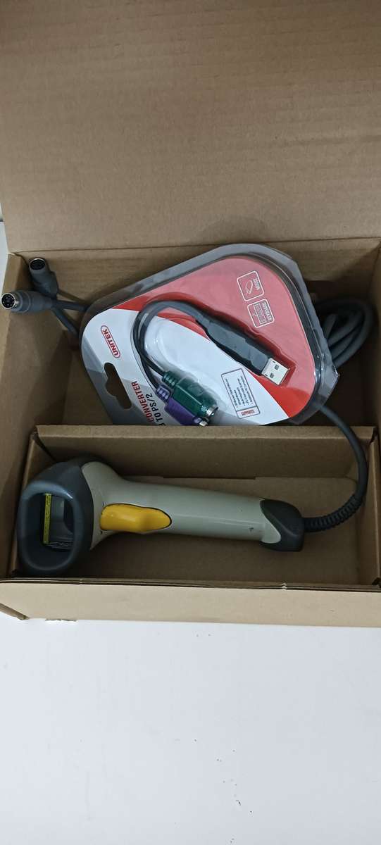 Motorola Symbol Barcode Scanner LS2208 USB, Biege LS 2208 1D Scanner