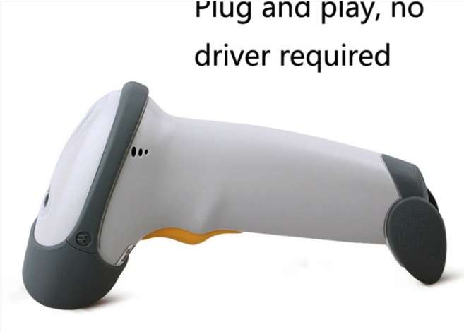 Motorola Symbol Barcode Scanner LS2208 USB, Biege LS 2208 1D Scanner