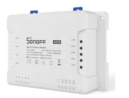 SONOFF 4CH R3 10A 2200W 2.4GHZ