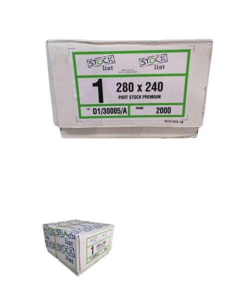 Consol Continuous Computer Paper 280x240 1-Part Box