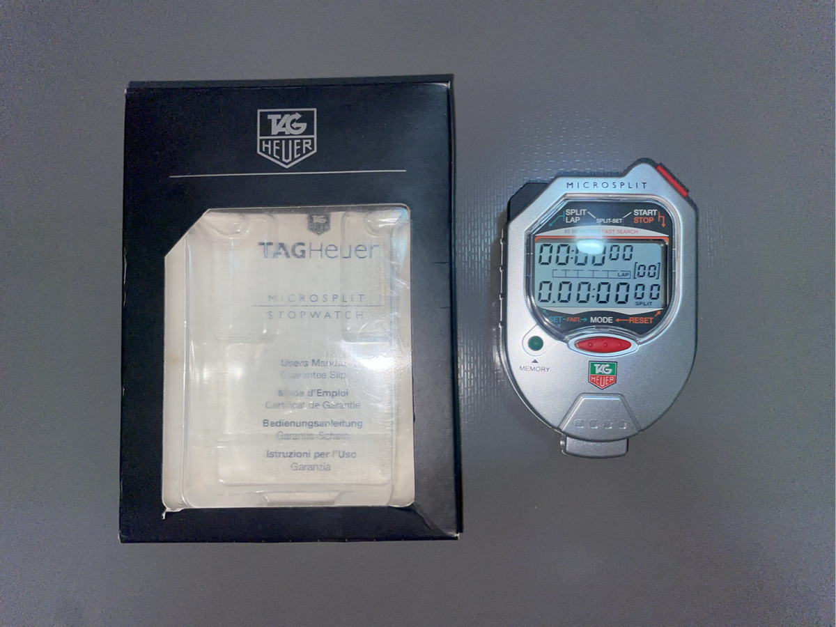 Tag Heuer Stopwatch