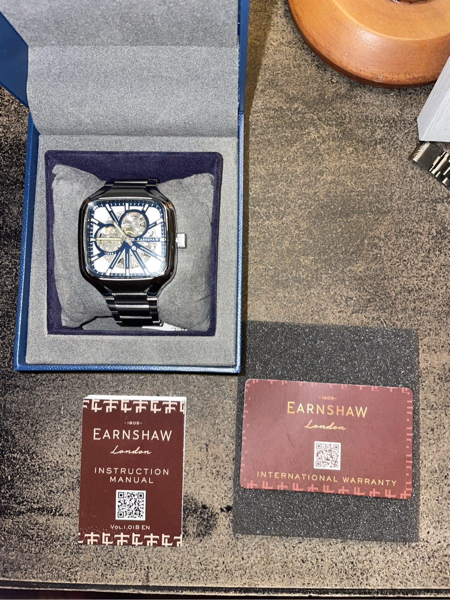 Earnshaw Automatic watch -  Full box & tags