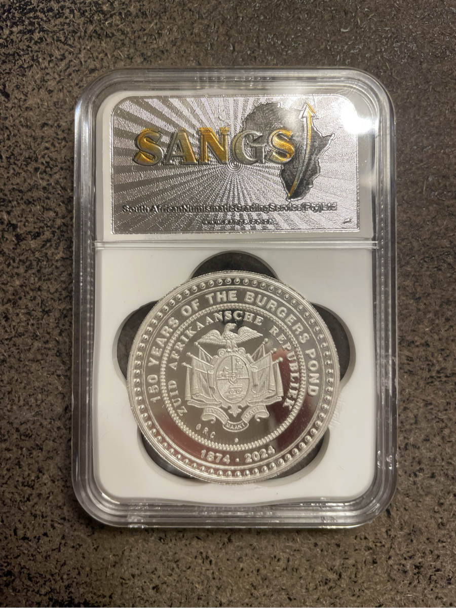 1 Oz Burger Pond coin PL 69