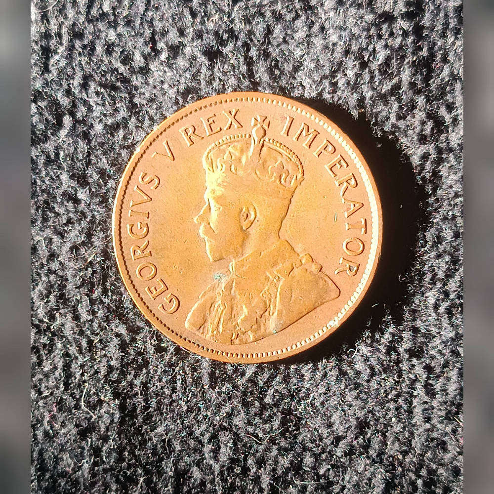 South Africa penny 1934