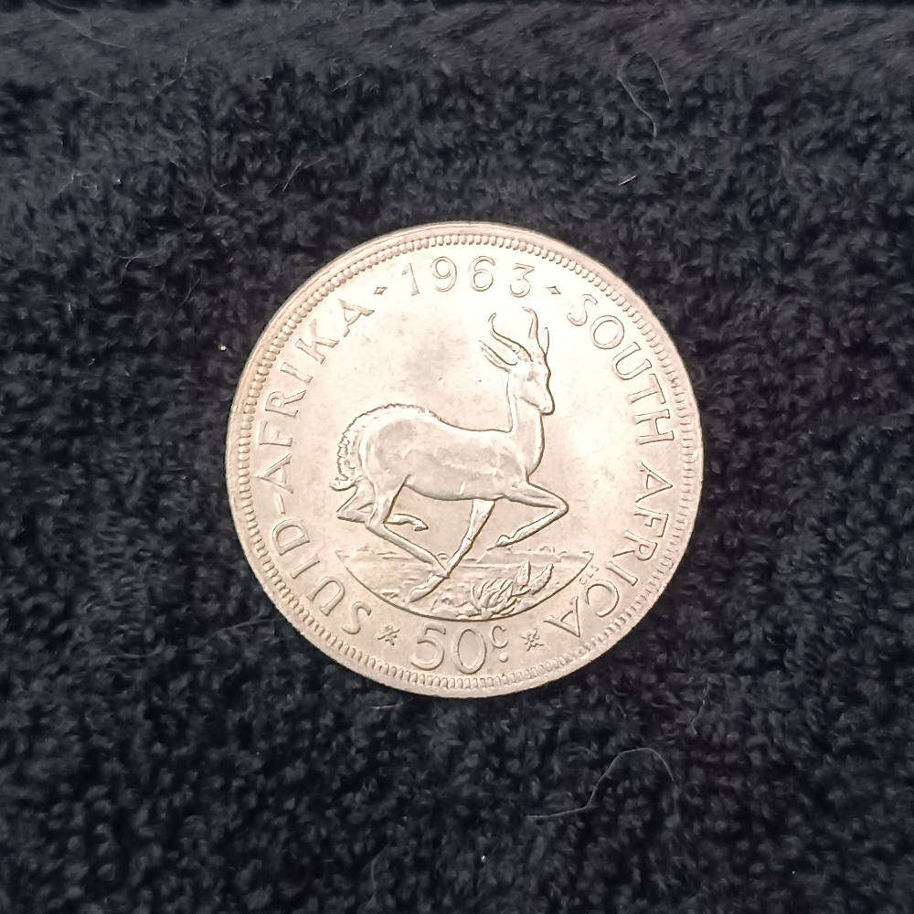 South Africa 50 cents 1963