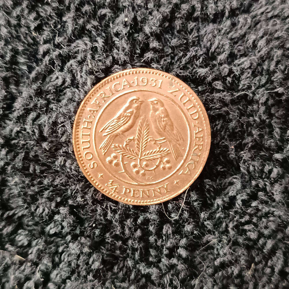 Union of South Africa 1/4 Penny farthing 1931