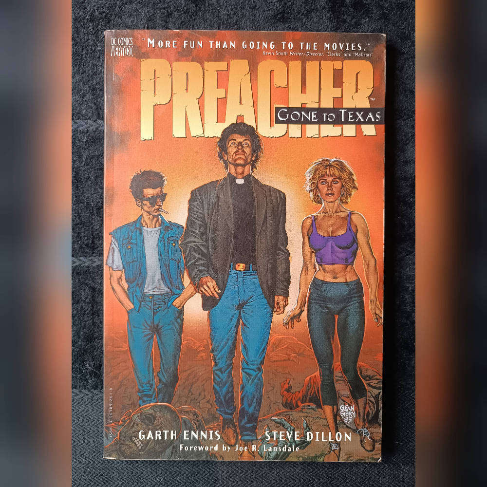 Preacher - Gone to Texas, comic book, collected series, 1996, 2nd edition, soft cover