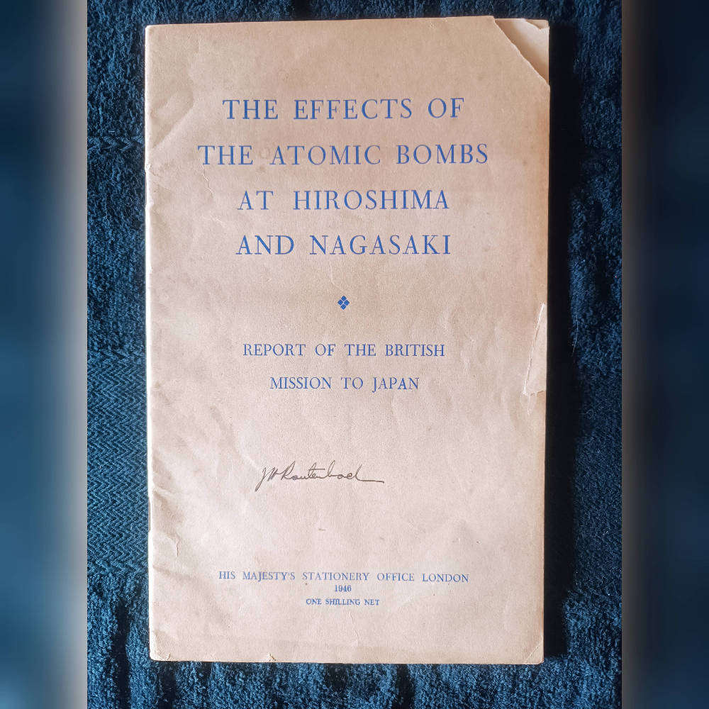 Rare report on the atomic bombing of Japan 1946