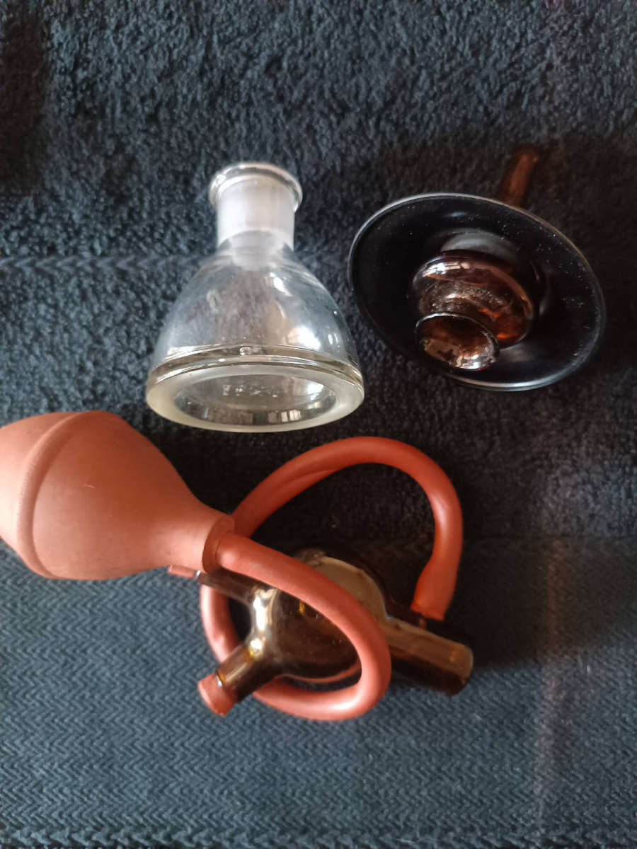 Vintage Medical glass collectable