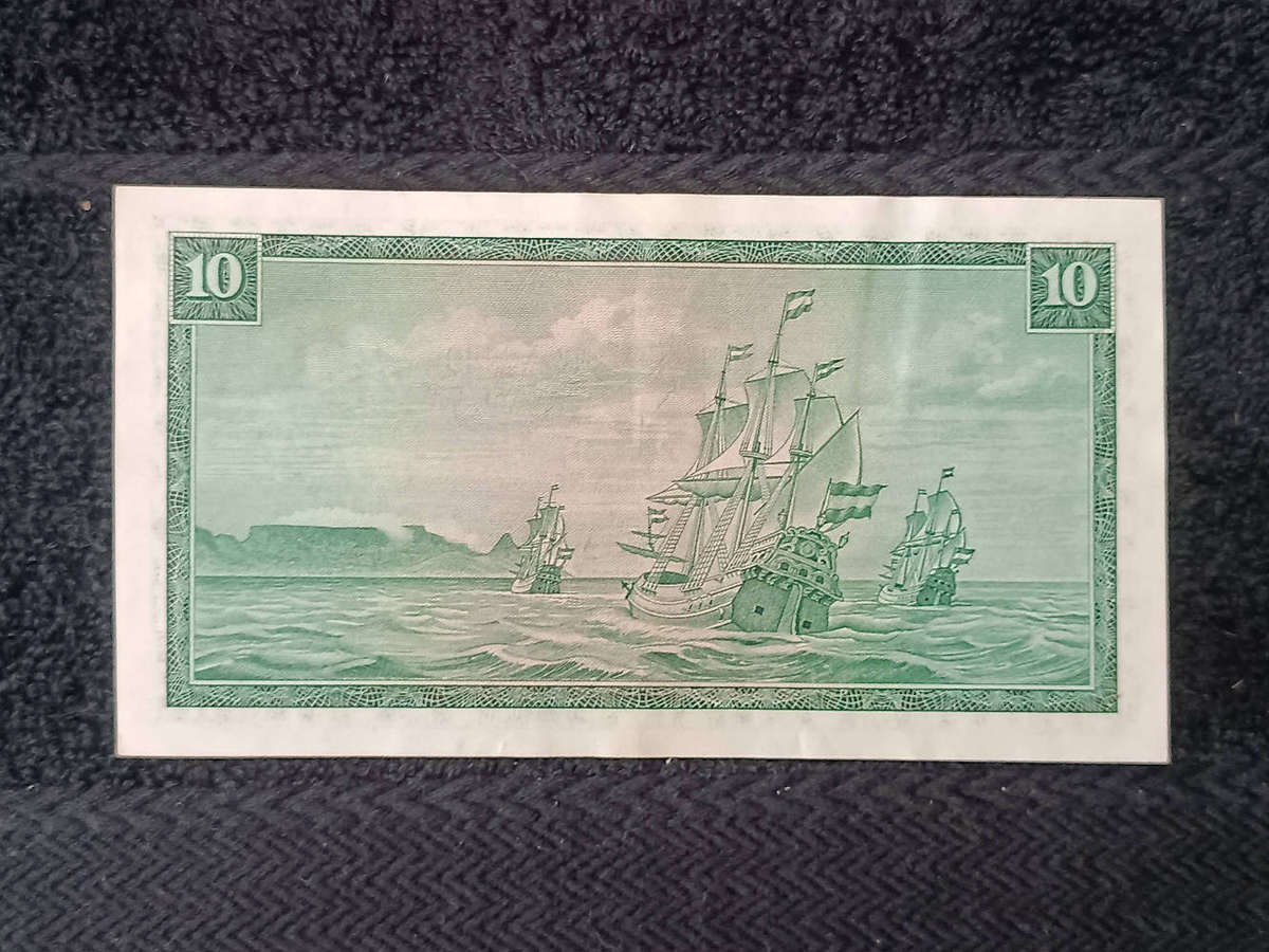 Banknote south Africa 10 rand 1963