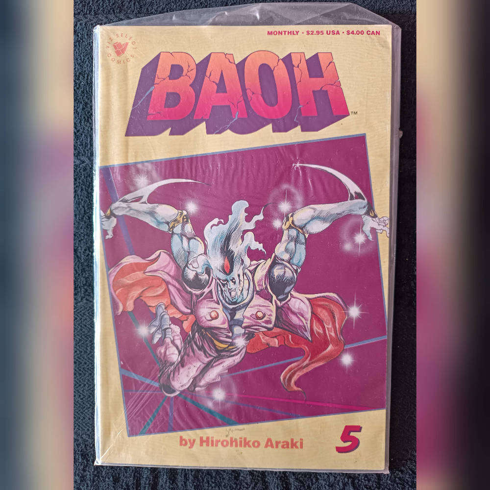 Baoh, Vol. 5" by Hirohiko Araki. Manga & Viz Comic book