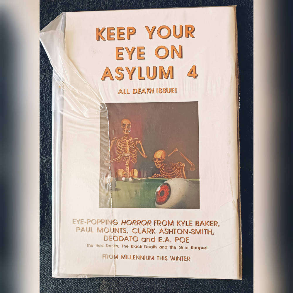 Asylum borderlands comic, rare indy horror collectors piece