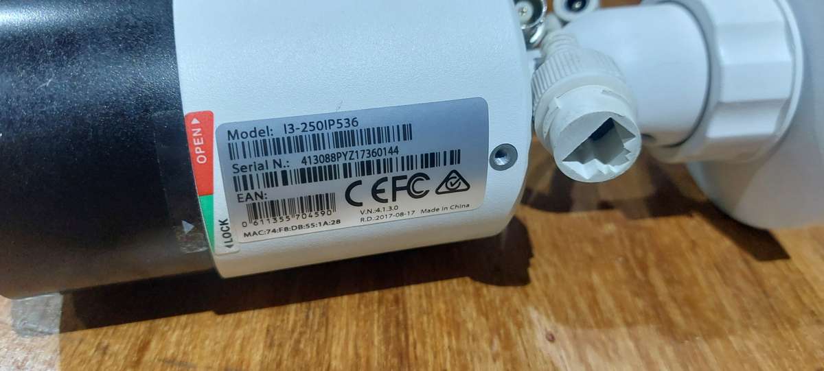 PROVISION ISR SECURITY CAMERA SET 2