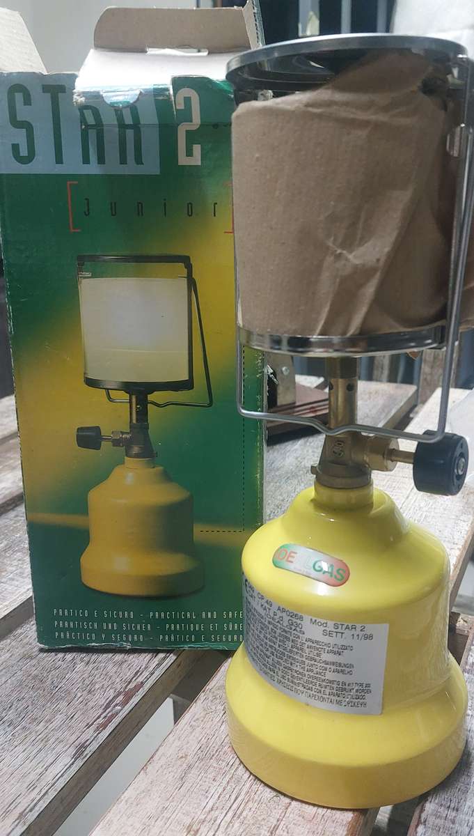 Vintage Italy Gas Lamp Set 1