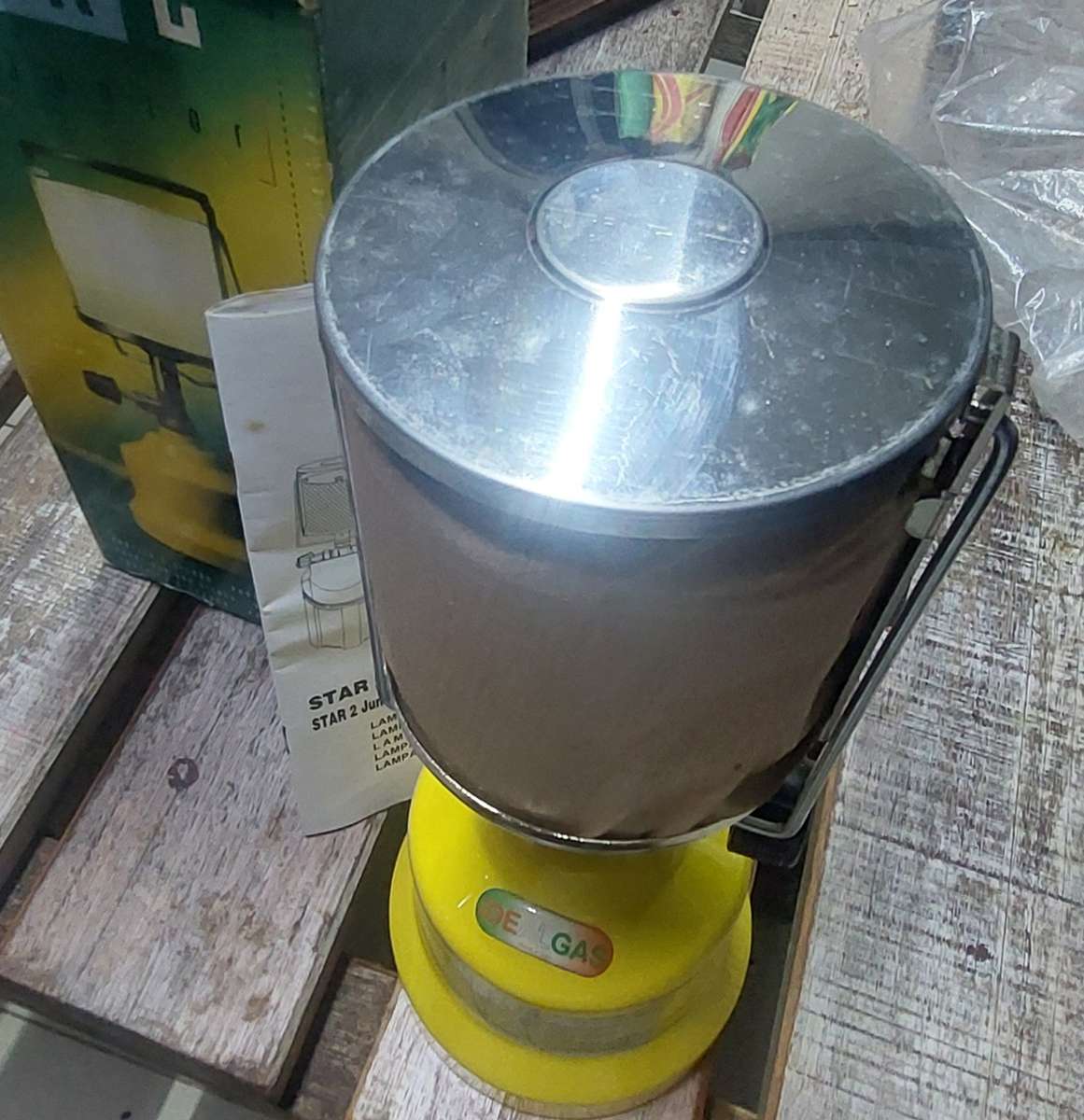 Vintage Italy Gas Lamp Set 1