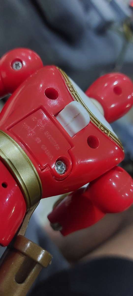 1996 Bandai Zeo Red Articulated Red Ranger