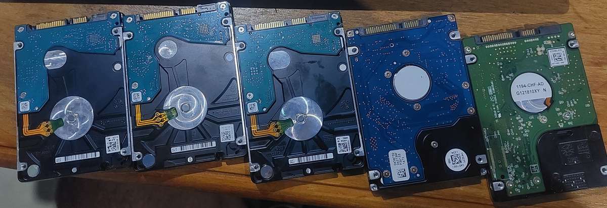 External Hard Drive x 5 - Bid for all