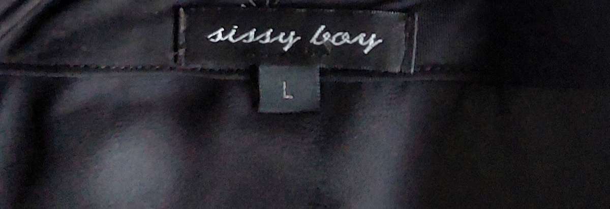 SISSY BOY LADIES SHIFON TOP SIZE LARGE