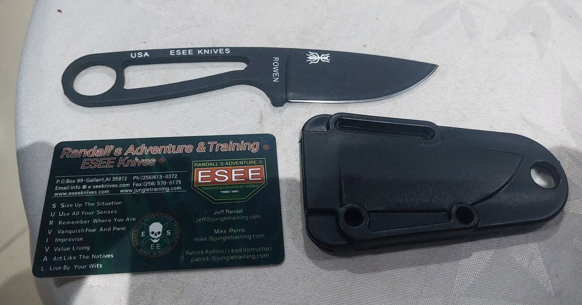 RANDALS ADVENTURE AND TRAINING ESEE KNIVE