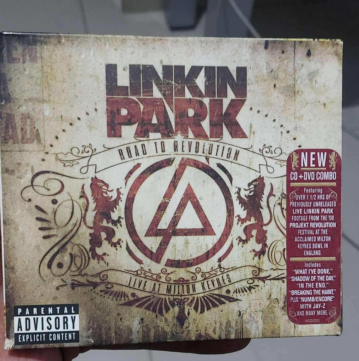 RARE LINKIN PARK CD AND DVD