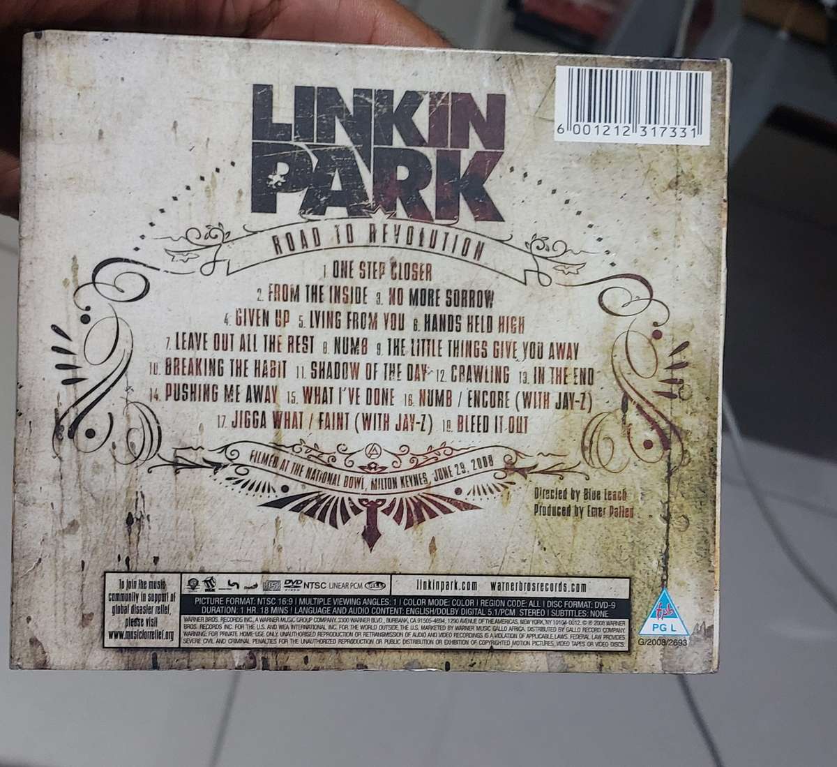 RARE LINKIN PARK CD AND DVD