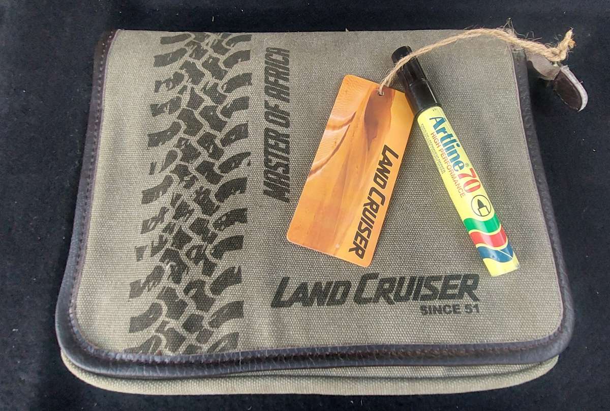 VERY FEW LEFT LANDCRUISER IPAD OR MULTIPURPOSE CANVAS BAG