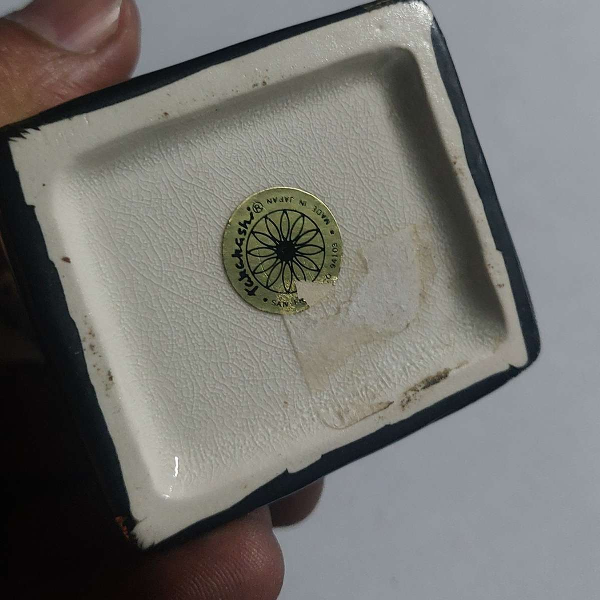 RARE VINTAGE COLLECTABLE TAKAHASHI DOG TRINKET BOX SPANIEL MADE IN JAPAN