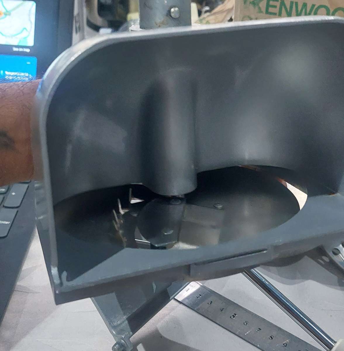 VINTAGE KENWOOD SHREDDER AND SLICER ATTACHMENT AND BLADES