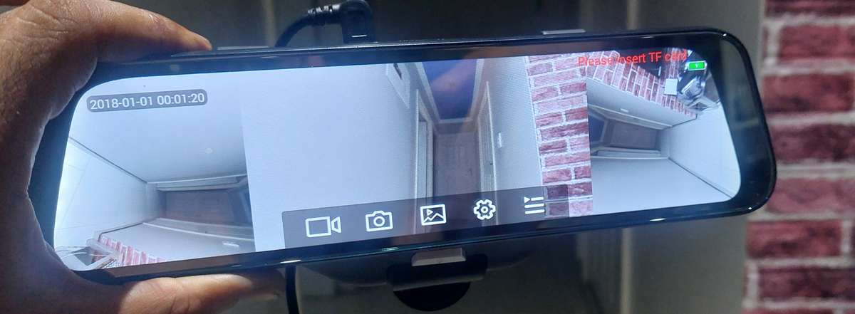 ONE OF A KIND NEVER USED FULL SCREEN TOUCH DVR AWESOME FEATURES