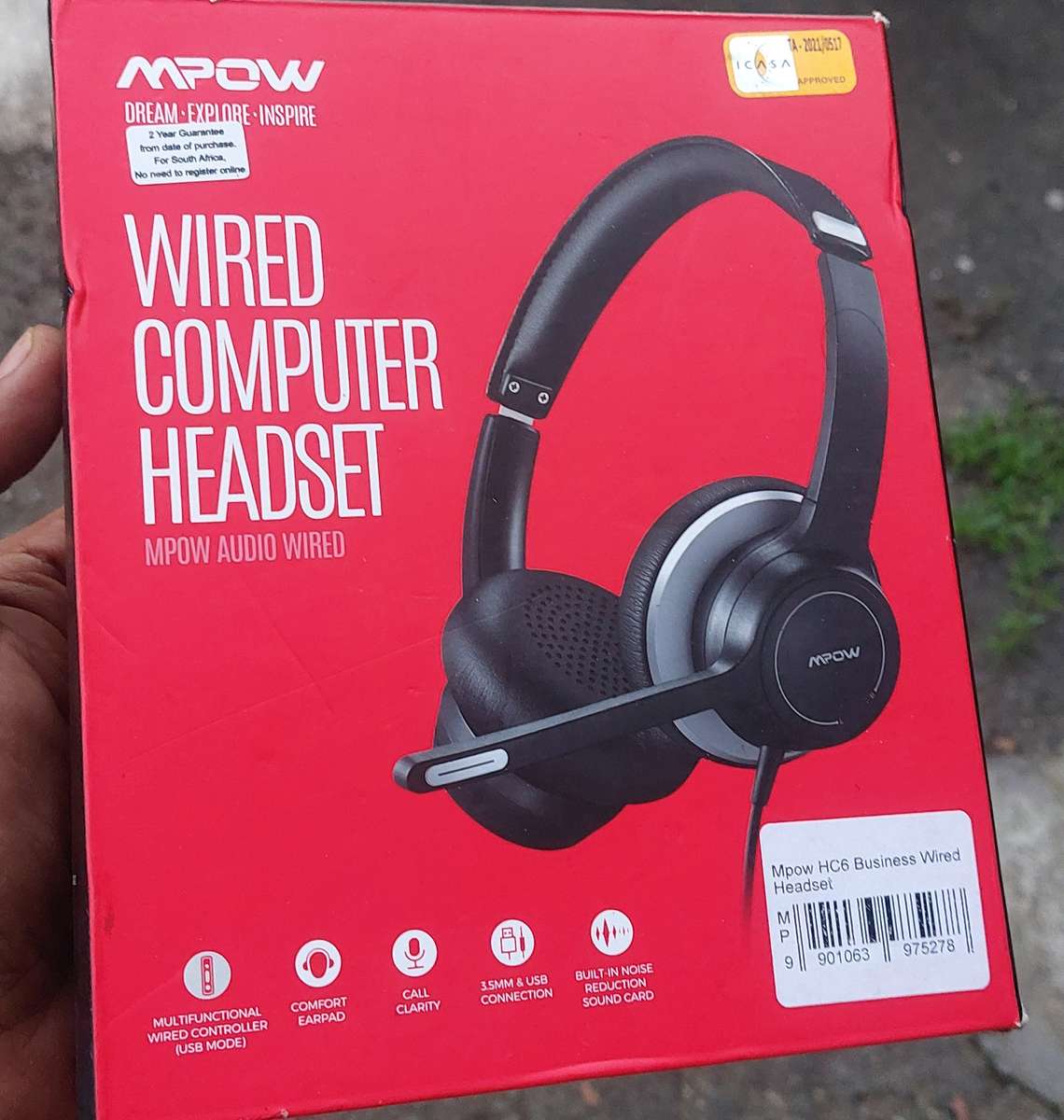 MPOW WIRED COMPUTER HEADSET