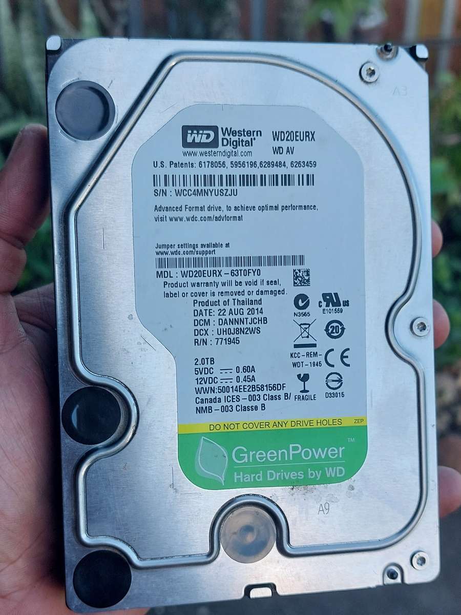 2 TB HARD DRIVE