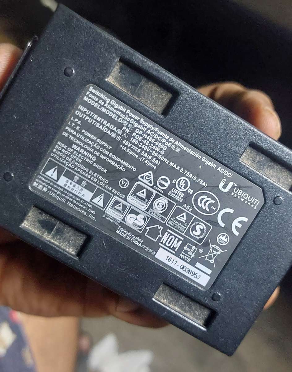 UBIQUITI 24/48W ADAPTOR