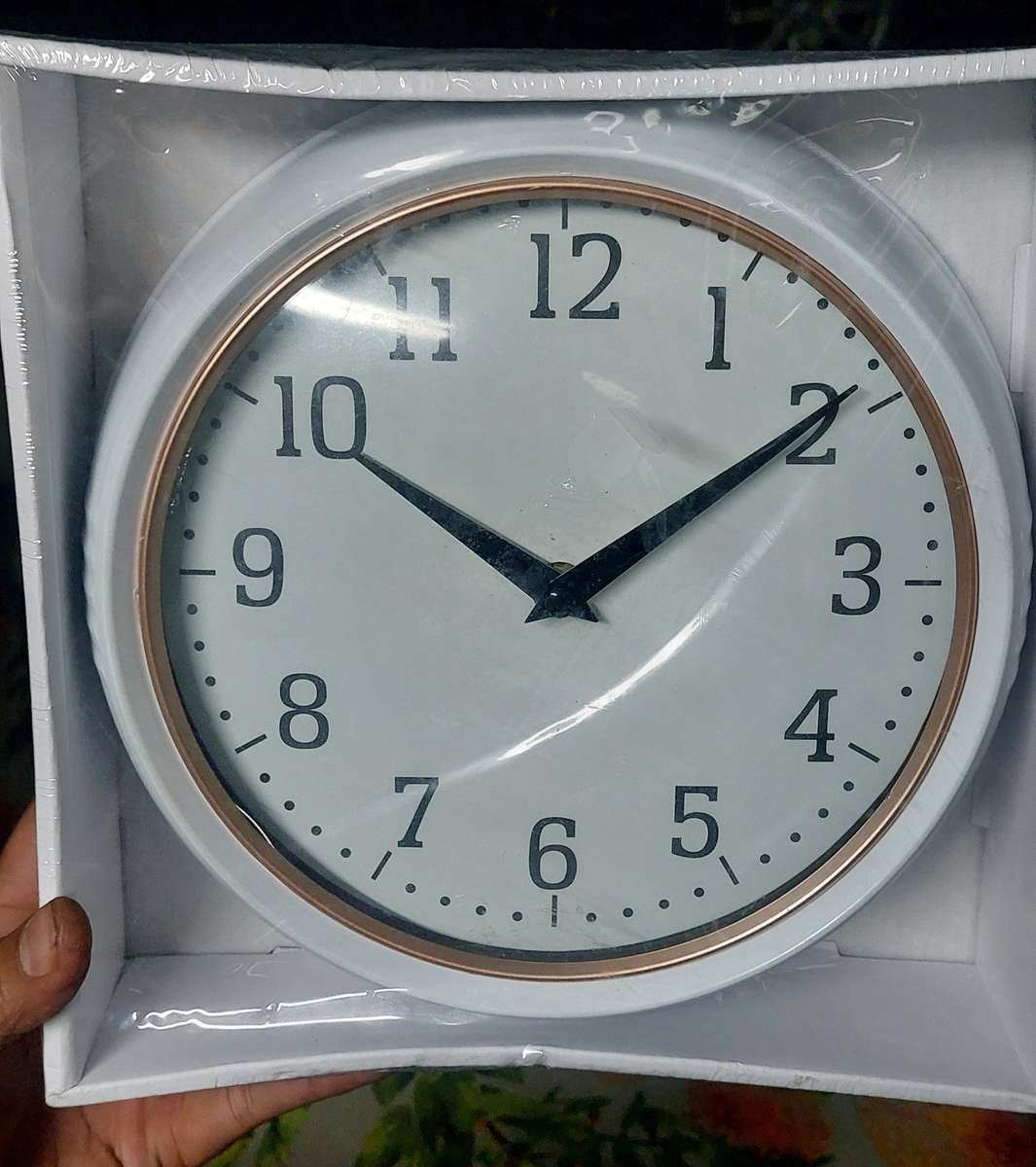 MR PRICE HOME HAND PAINTED CLOCK