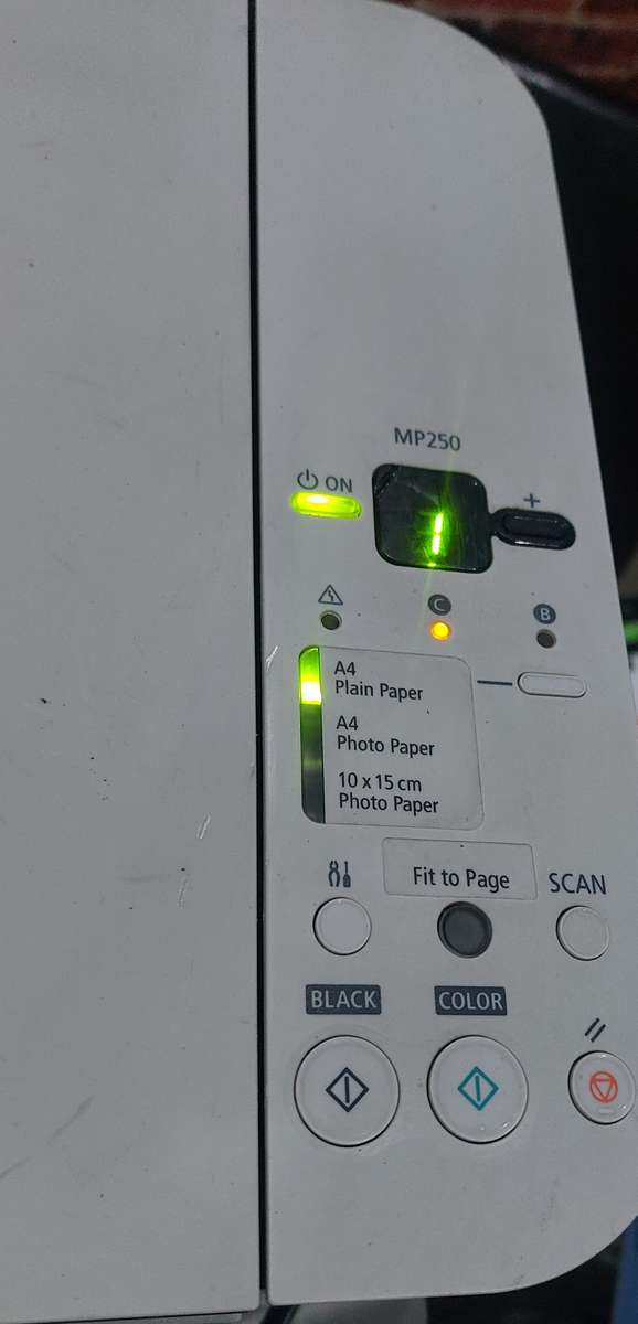 CANNON PIXMA MP250 INKJET MULTI FUNCTION PRINTER