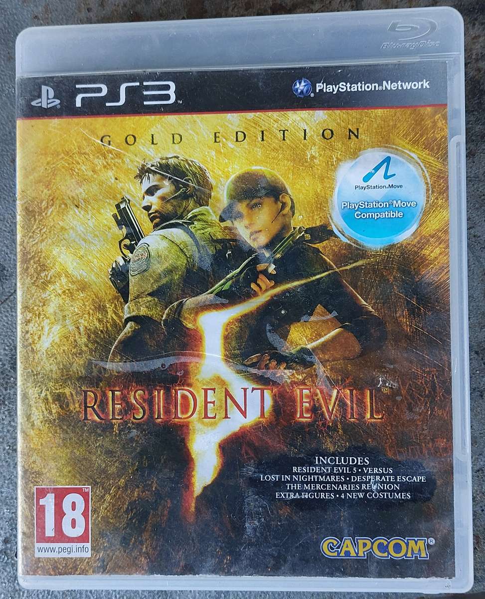 PS 3 GOLD EDITION RESIDENT EVIL