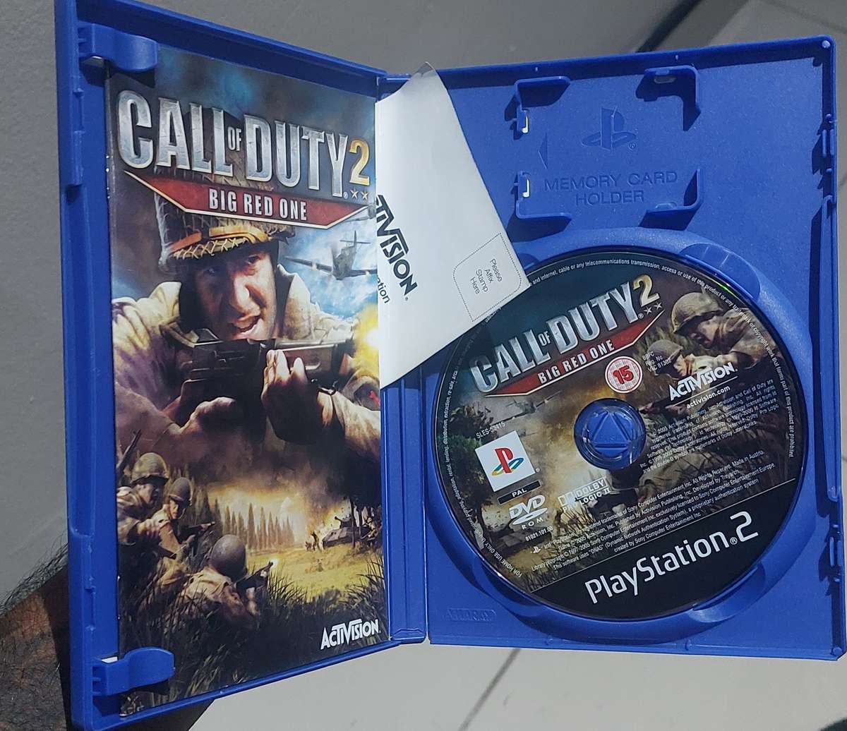 RARE PS 2 GAME  LIKE NEW CALL OF DUTY TOP CONDITION