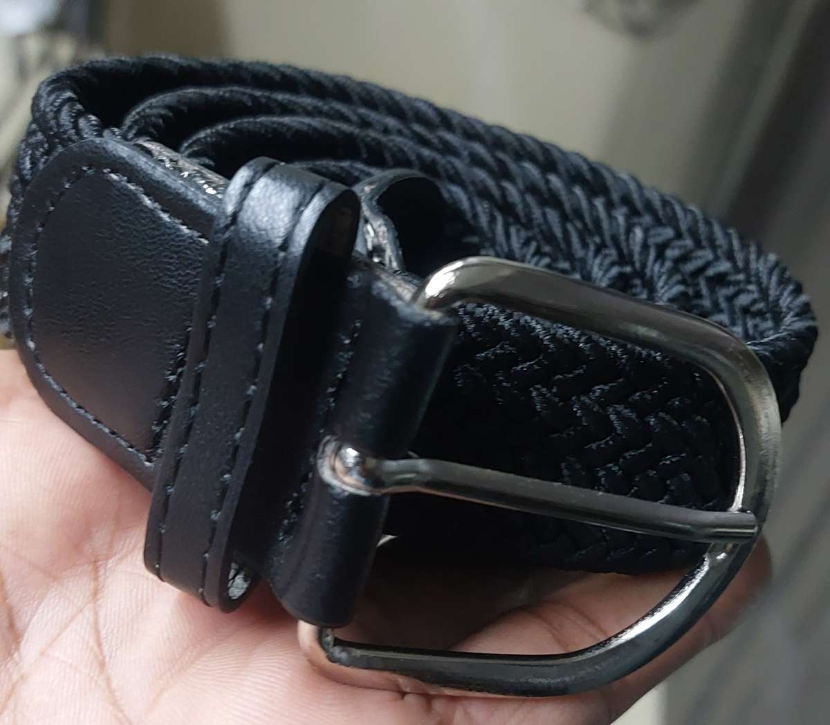 BRAIDED STRECH BELT FITS SIZE SMALL TO XL