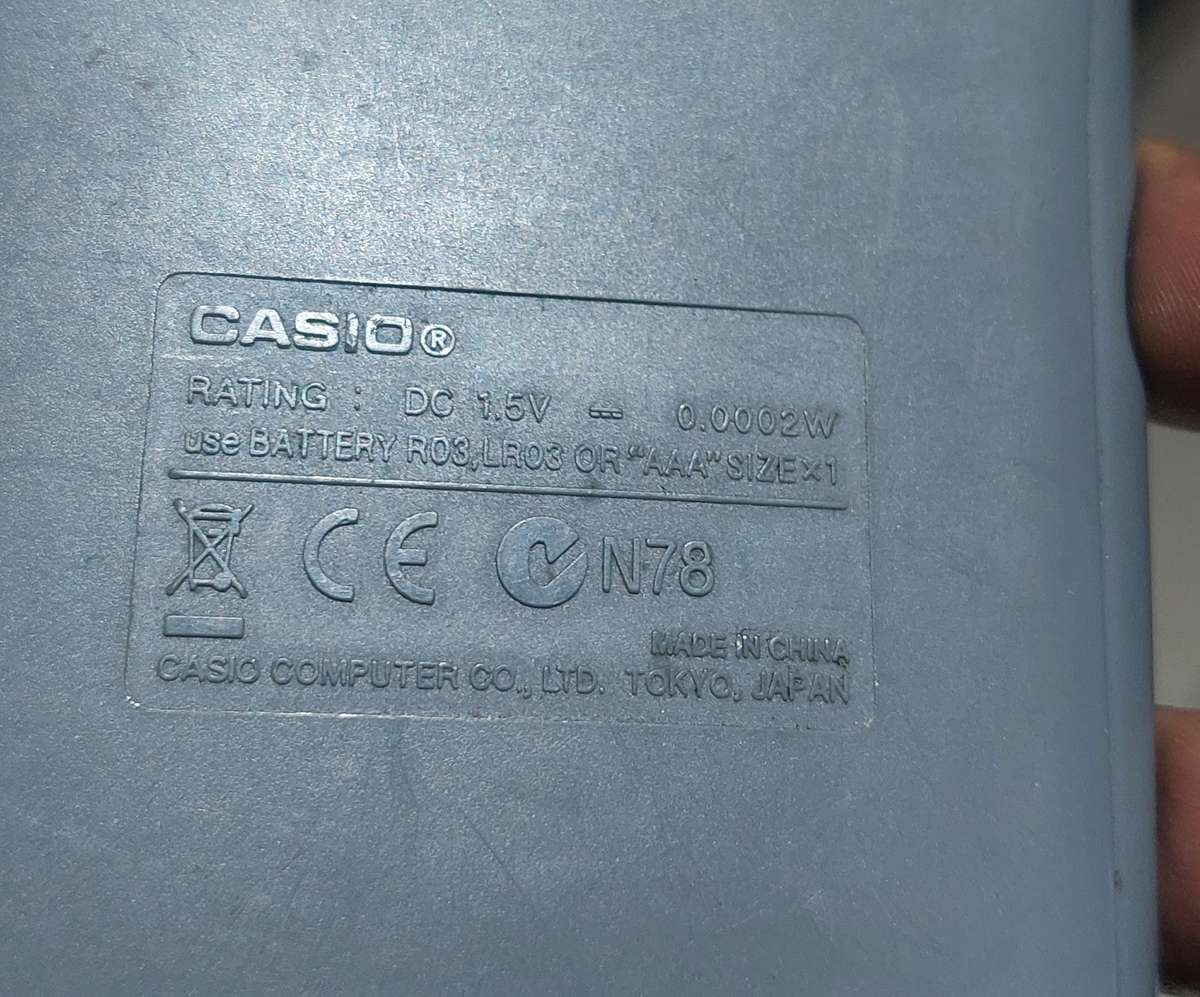 VINTAGE CASSIO CALCULATOR FX-82ZA PLUS WORKS 200%