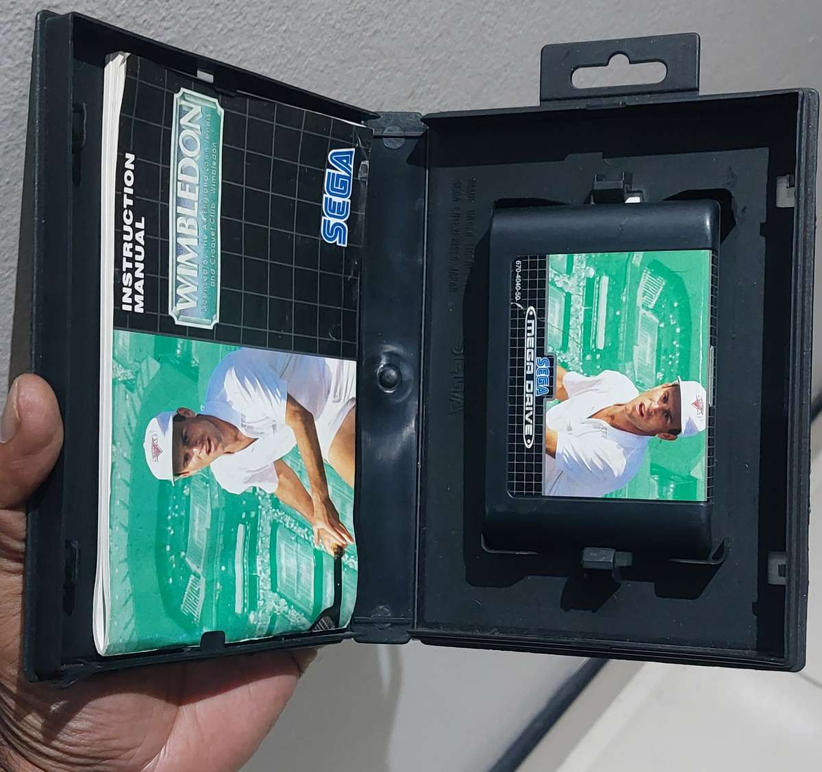 SEGA MEGA DRIVE WIMBLEDON GAME