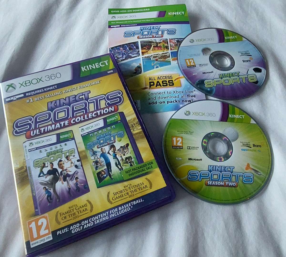 xbox double disc top condition