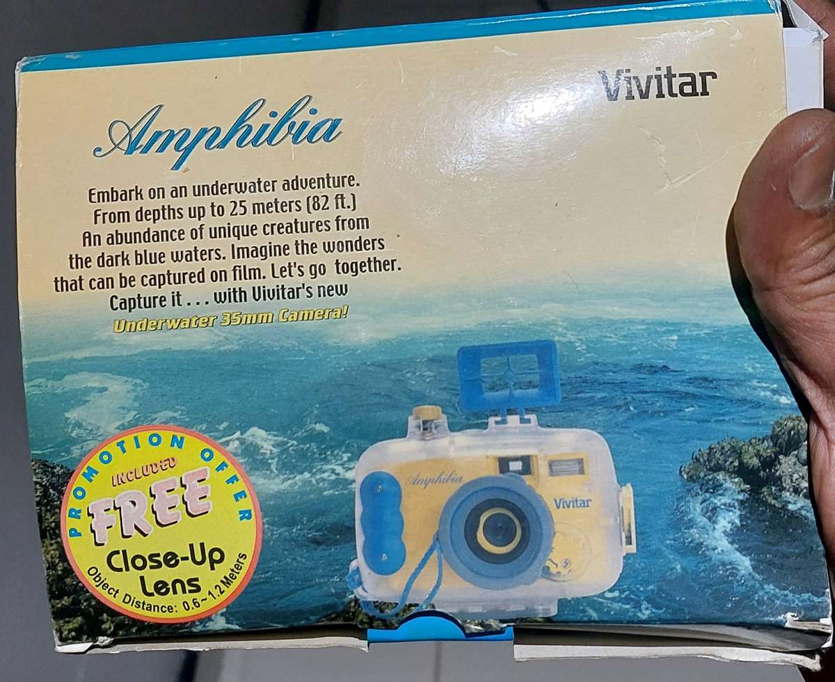 vintage amphibia under water camera