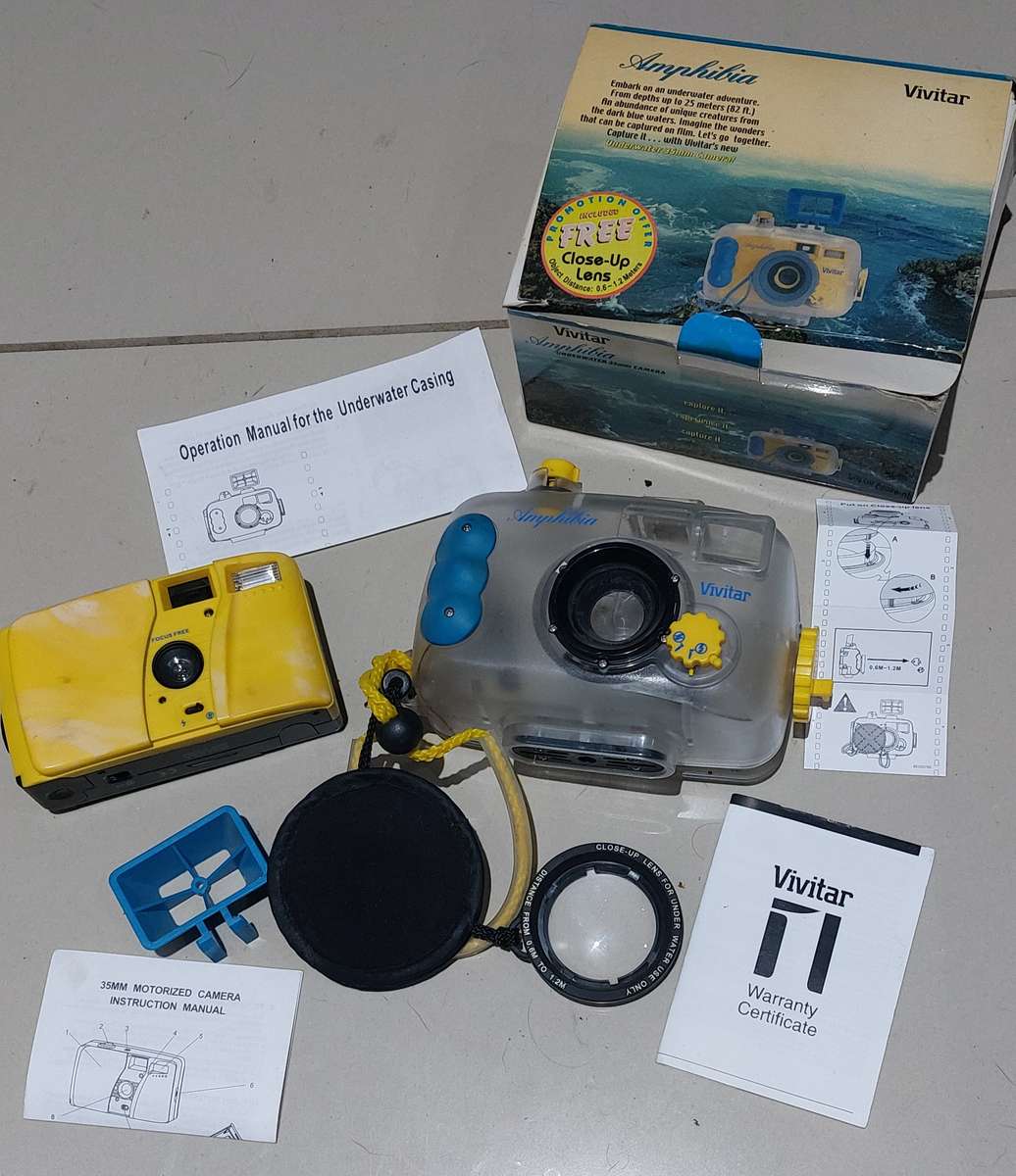 vintage amphibia under water camera